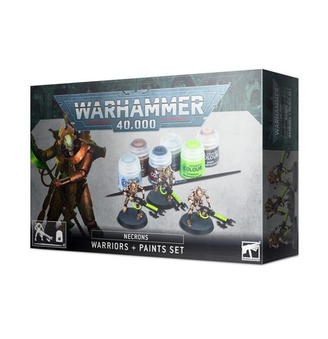 WARHAMMER NECRONS: WARRIORS + PAINTS SET