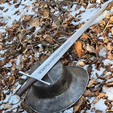 ONE-HANDED SWORD BOHEMIA PATRIA NOSTRA
