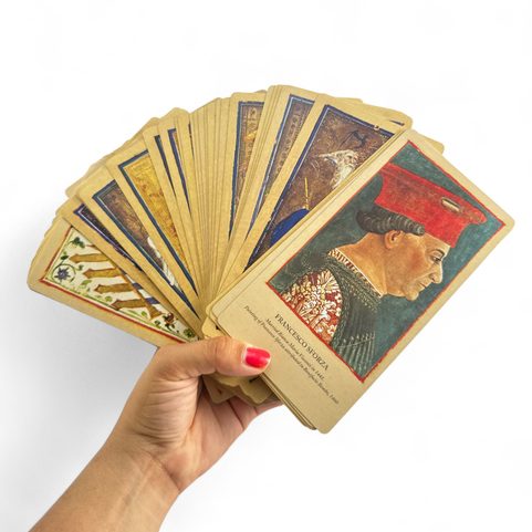 CARTES DE TAROT, VISCONTI SFORZA PIERPONT MORGAN TAROCCHI DECK