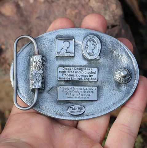 INDIAN TOTEM, BELT BUCKLE