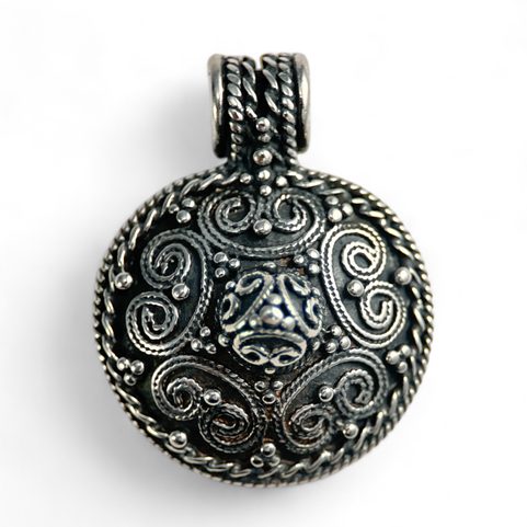 PENDENTIF VIKING, STORA RYK, SUÈDE, ARGENT