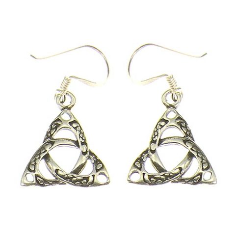 TRIQUETRA - SILBER-OHRRINGE AG 925