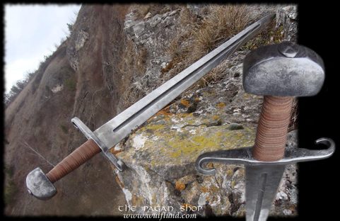 SLAVIC SWORD FROM MIKULCICE, HAND FORGED REPLICA