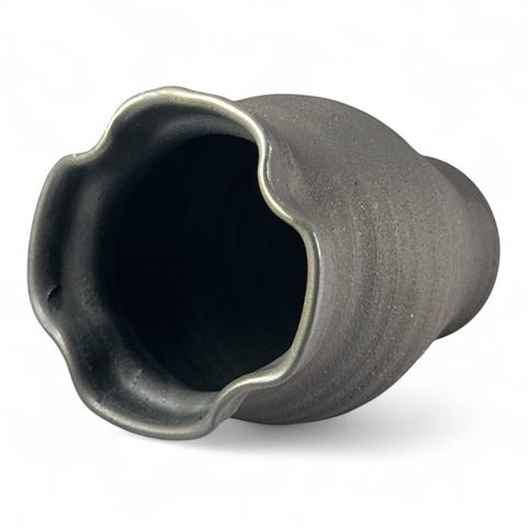 CERAMIC GOBLET, XIII. CENTURY, PILSEN, BOHEMIA