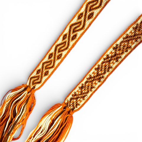 HAND HEDDLE WOVEN BELT, 1M