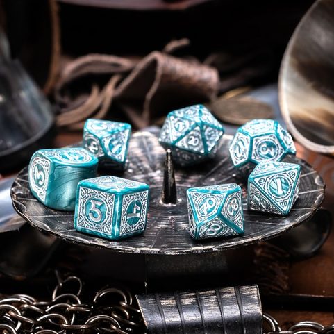 VIKING MODERN DICE SET: MJOLNIR, RPG DICE SET