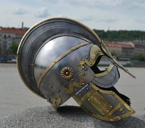 VENDEL HELMET, EARLY VIKING