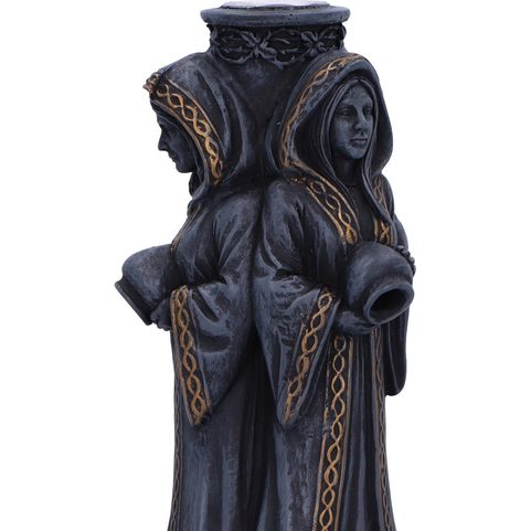 STAND FOR SCENTED FRANGIPANE, TRIPLE MOON GODDESS, 15,5 CM