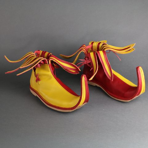 LUCIEN, MEDIEVAL LEATHER BOOTS