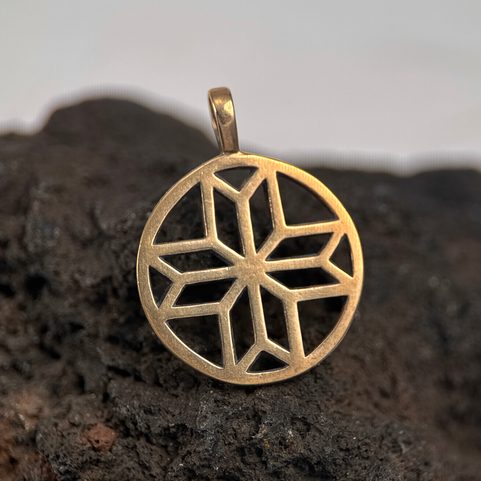 MORNING STAR VENUS II, BRONZE PENDANT