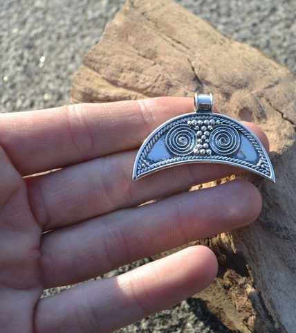 LUNULA, STERLING SILVER NECKLACE FOR WOMEN