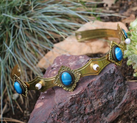 MERMAID MEDIEVAL CROWN BLUE