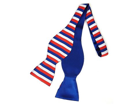 TRICOLOR BUTTERFLY BOW TIE