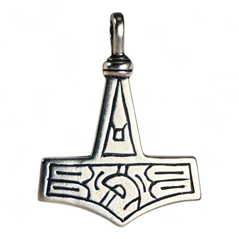 SILVER THOR HAMMER FORM GOTLAND