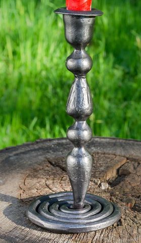 MEDIEVALIUM, FORGED CANDLESTICK