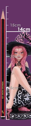 BAIE ROSE 14.5CM, FIGURE, WITCH