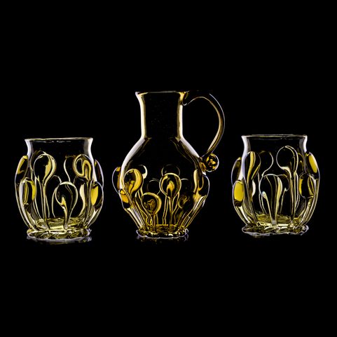 MEDIEVAL GOTHIC SET, FORREST GLASS