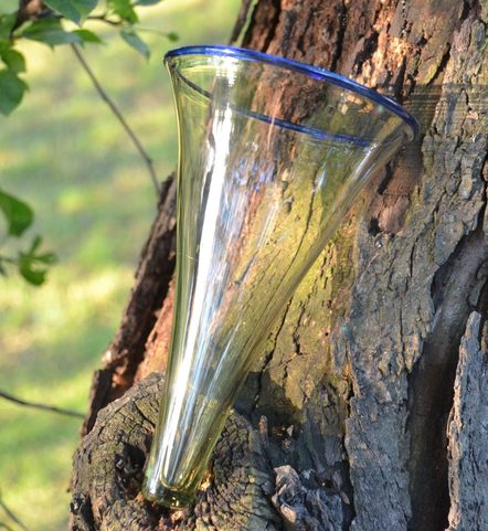 COUPE VIKING - VERRE, RÉPLIQUE DE BIRKA