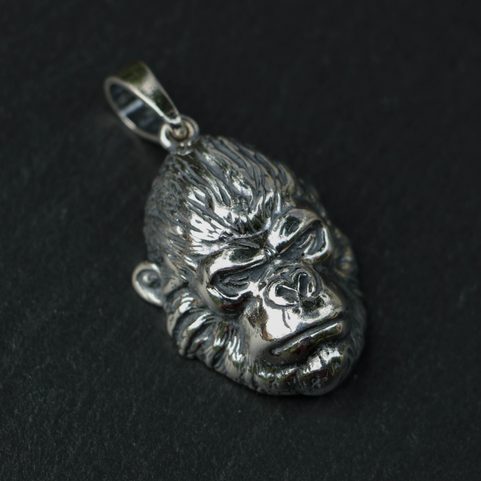 GORILA, ANHÄNGER, SILBER 925 15G