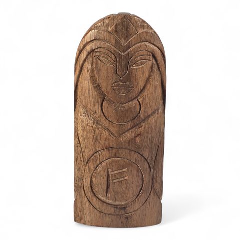 FREYA, DIEU VIKING, STATUE SCULPTÉE