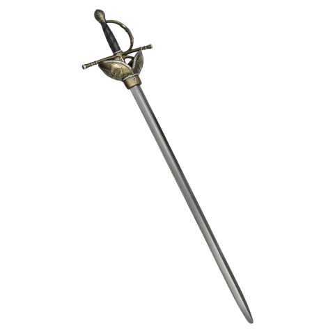 TREVILLE II - MUSKETEER RAPIER, SOFTENED FOR LARP