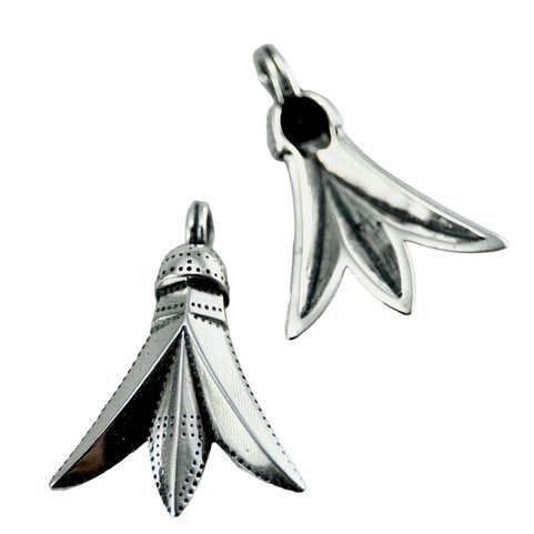CIGALE, PENDENTIF ROMAIN-GERMANIQUE, ARGENT 925/1000