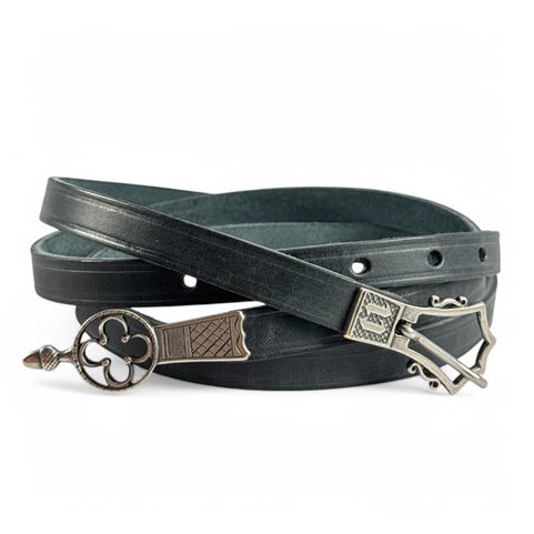 MEDIEVAL LEATHER BELT, ENGLAND