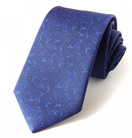 FLORAL - BLUE, MEN'S TIE