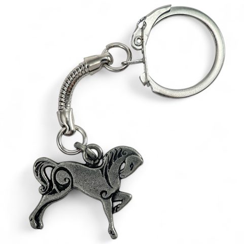 SHEMIK KEYRING, ZINC ANTIQUE SILVER