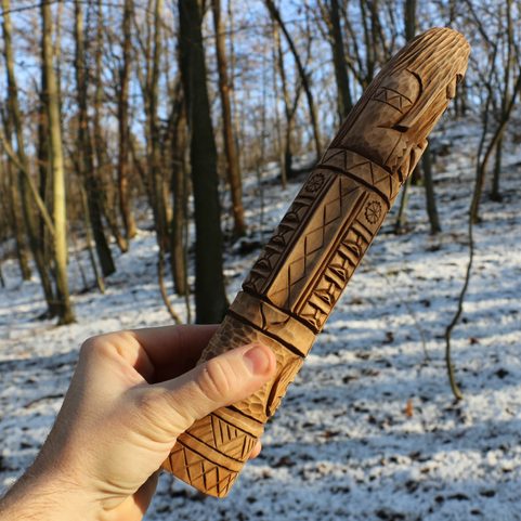 ROD, SLAVIC DEITY STATUE