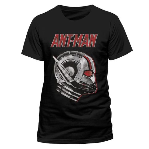 ANTMAN AND THE WASP - ANT PROFILE, T-SHIRT, UNISEX, BLACK