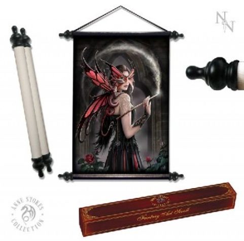 DARK ROSE FAERY, SCROLL