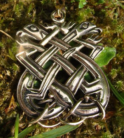 BOOK OF KELLS, BRONZE PENDANT