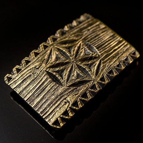 SVARGA, BELT BUCKLE, BRASS