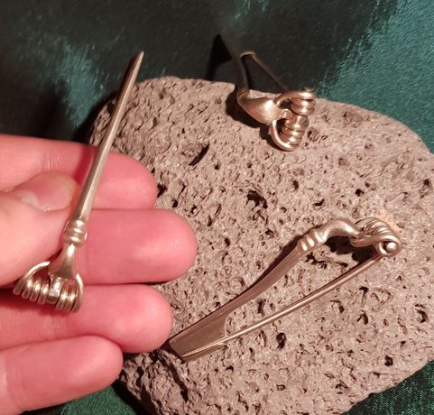 ROMAN EMPIRE, FIBULA - BROOCH ALPACA