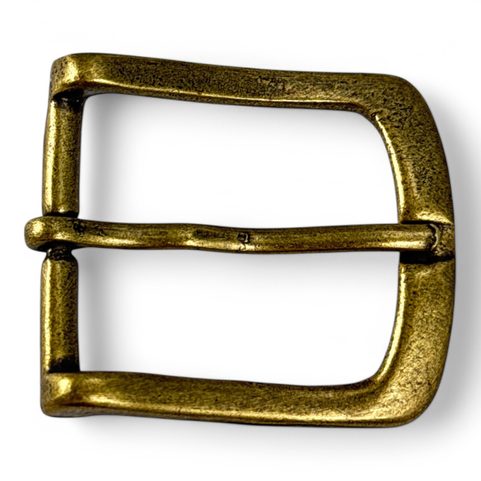 MODERN BELT BUCKLE, OLD BRASS