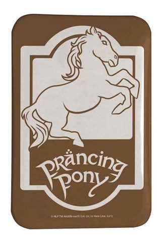 LORD OF THE RINGS MAGNET BOUNCY PONY