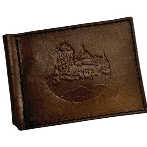 KARLSTEJN, PORTEFEUILLE EN CUIR