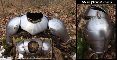 GORGET AND PAULDRONS