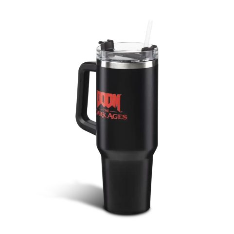 TRAVEL THERMO MUG DOOM, SHIELD