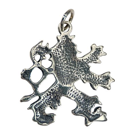 BOHEMIAN LION, SILVER PENDANT