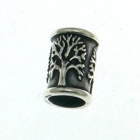 TREE OF LIFE - SILVER BEAD (NOT ONLY) FOR BEARD AG 925