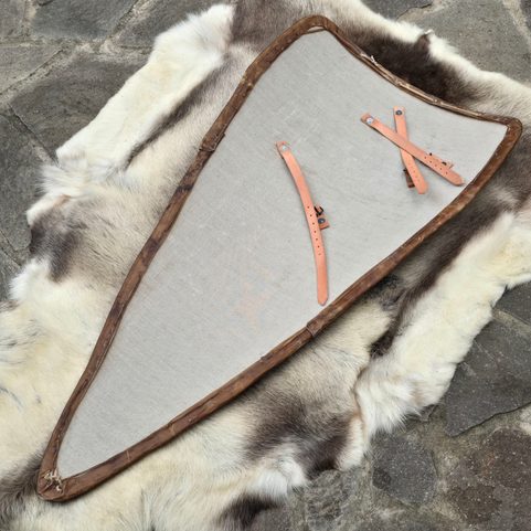 MANDLE NORMAN SHIELD, LINEN COVERED