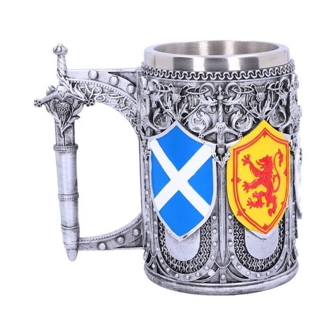 TANKARD OF THE BRAVE SCOTTISH SHIELD MUG