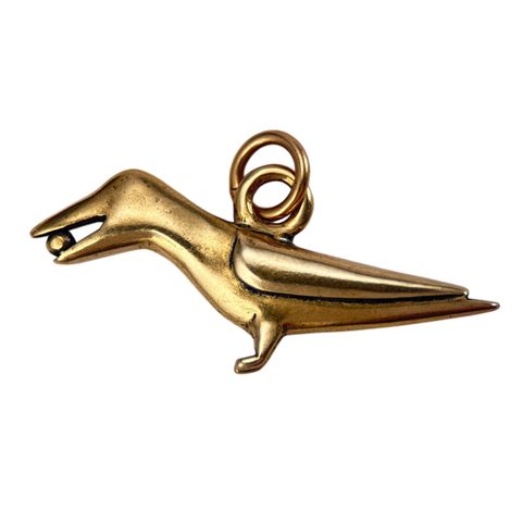 CROW, NORFOLK, ENGLAND, PENDANT, BRONZE