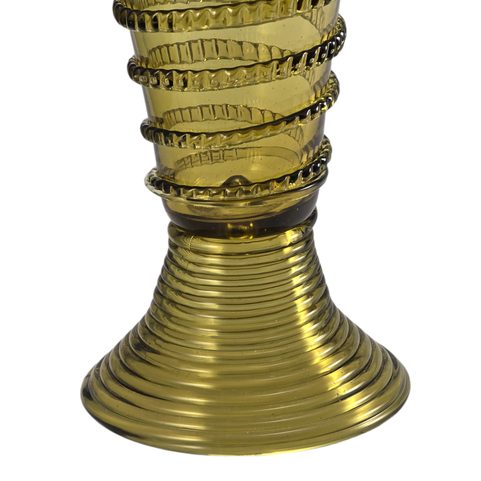 CLARE, GREEN FOREST GLASS, MEDIEVAL GOBLET