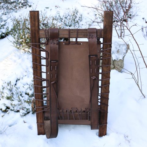 SAC À DOS - BOIS ET CUIR - BUSHCRAFT