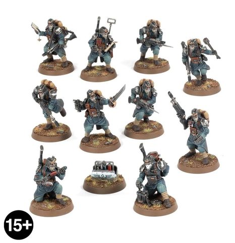 WARHAMMER 40K KILL TEAM VETERAN GUARDSMEN