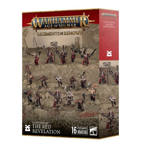 WARHAMMER AGE OF SIGMAR: BLADES OF KHORNE: REGIMENT OF RENOWN: THE RED REVELATION