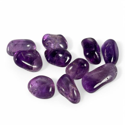 AMETHYST, BRAZIL - TUMBLED STONE